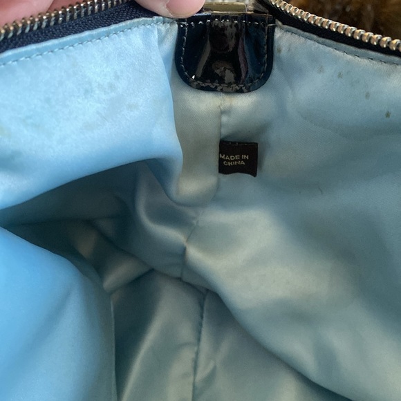 Coach Madison Sophia Ocelot Leopard Satchel Patent Leather Trim - Picture 15 of 16